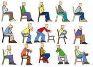 Cadeiras e formas de sentar